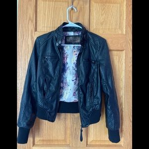 Pleather Jacket, NWOT